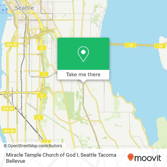 Mapa de Miracle Temple Church of God I