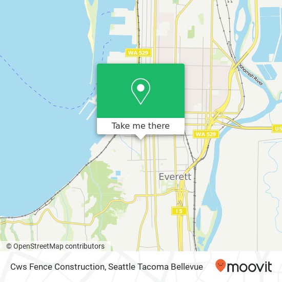 Cws Fence Construction map