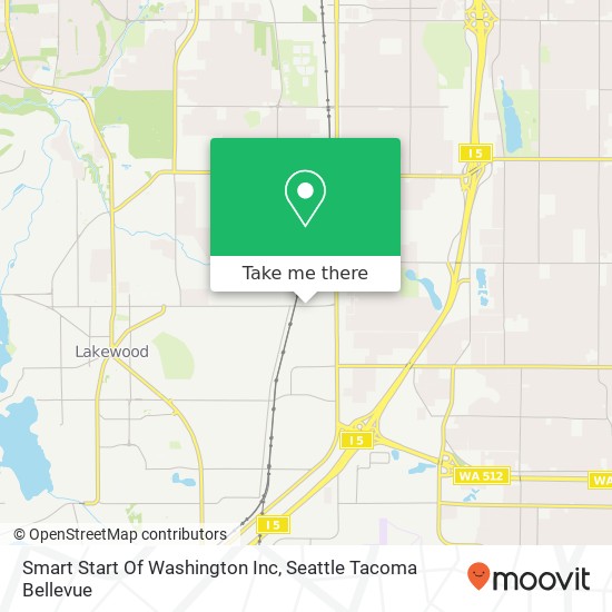 Mapa de Smart Start Of Washington Inc