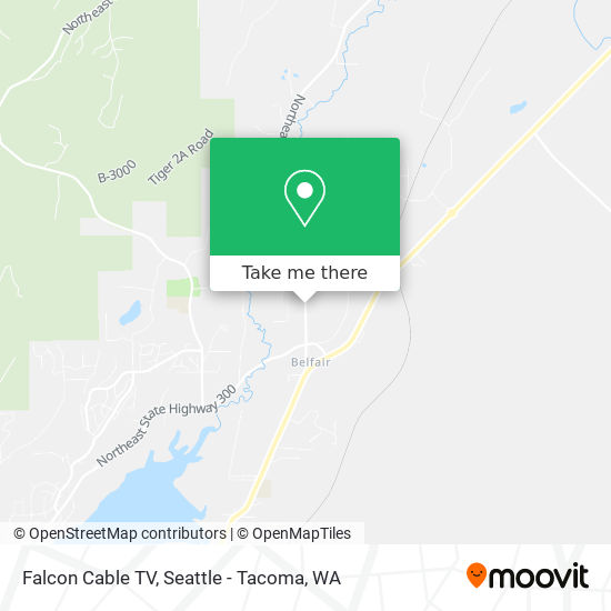 Falcon Cable TV map