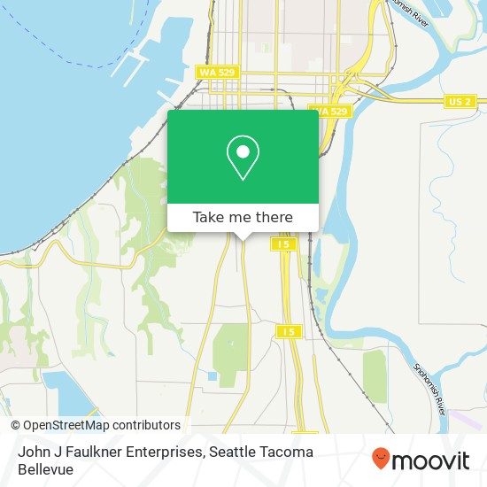 John J Faulkner Enterprises map