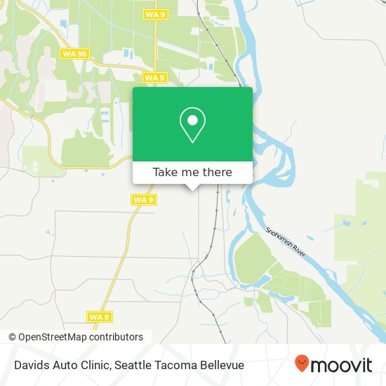 Mapa de Davids Auto Clinic