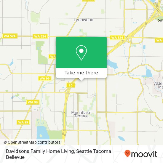 Davidsons Family Home Living map