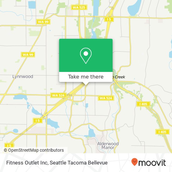 Mapa de Fitness Outlet Inc