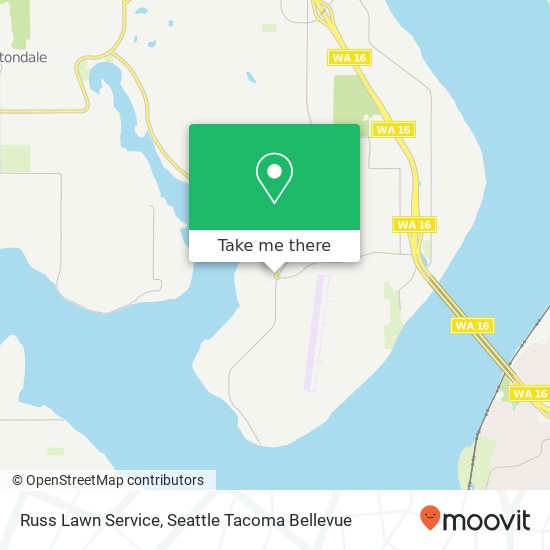 Russ Lawn Service map