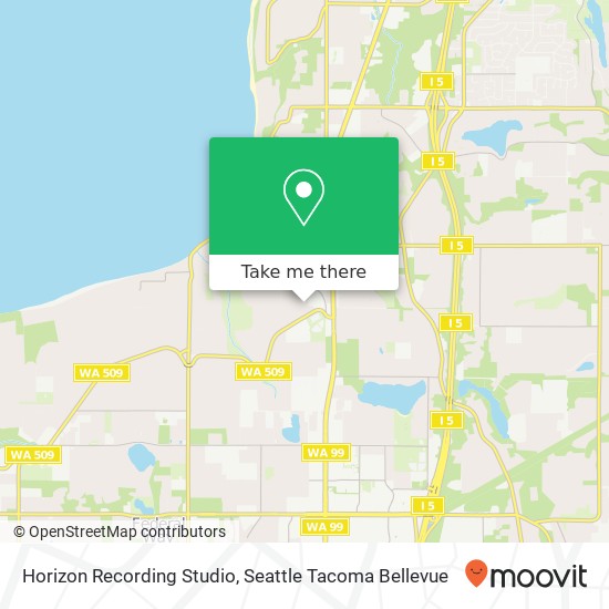 Horizon Recording Studio map