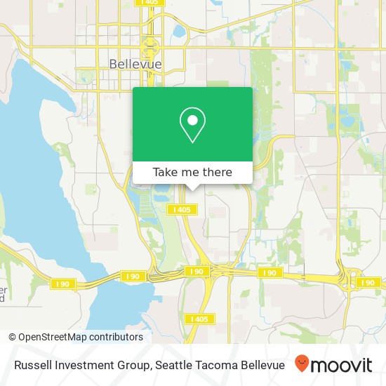 Russell Investment Group map