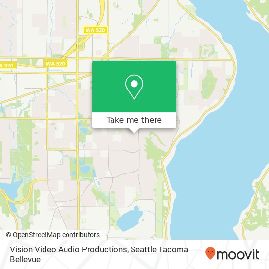 Vision Video Audio Productions map