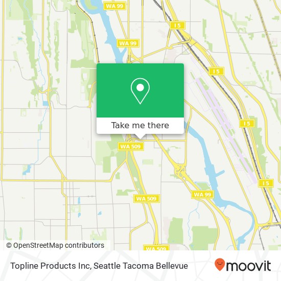 Topline Products Inc map