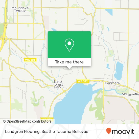 Lundgren Flooring map