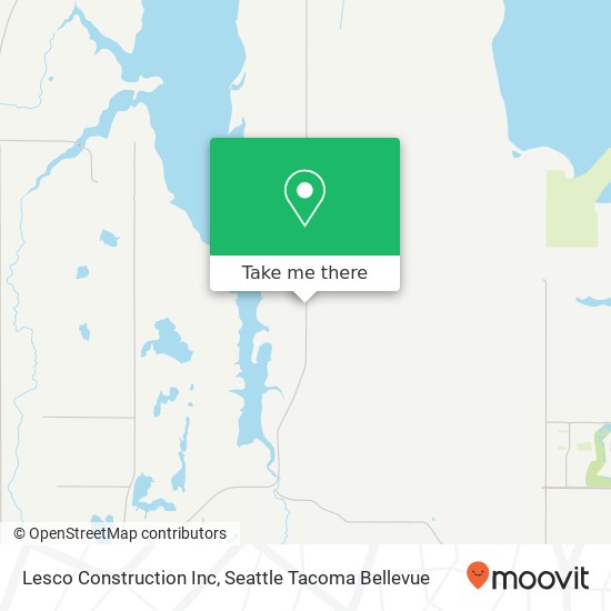 Lesco Construction Inc map