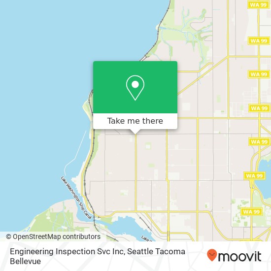 Mapa de Engineering Inspection Svc Inc