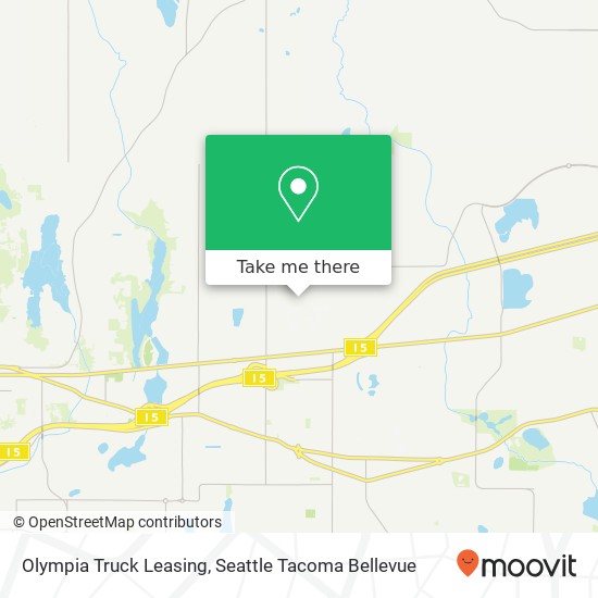 Olympia Truck Leasing map