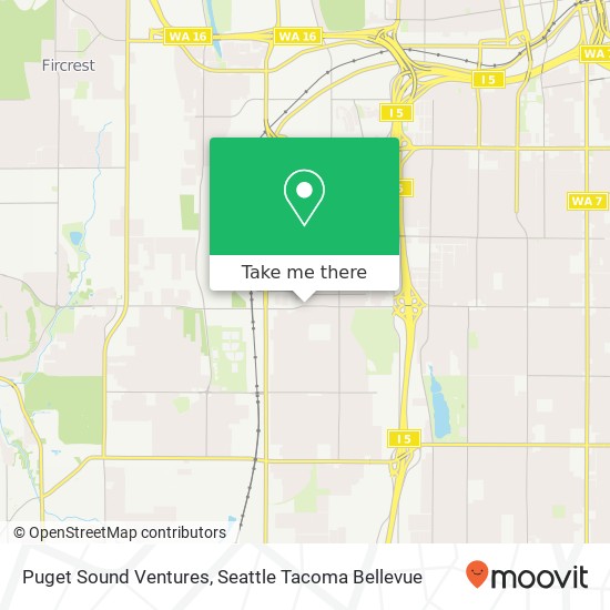 Mapa de Puget Sound Ventures