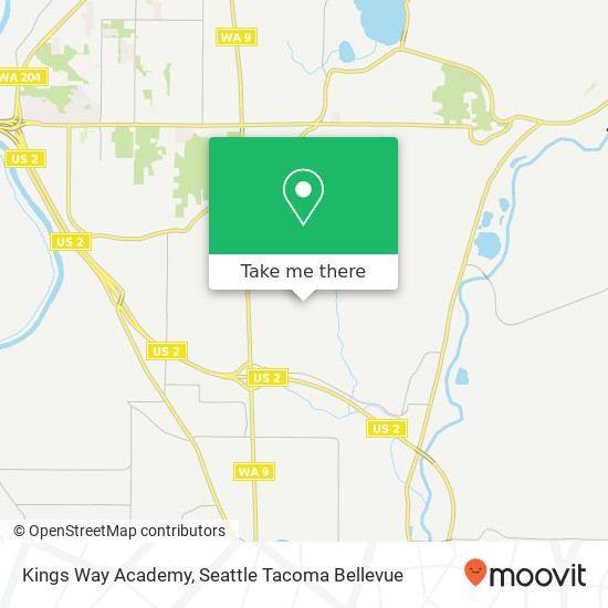 Mapa de Kings Way Academy