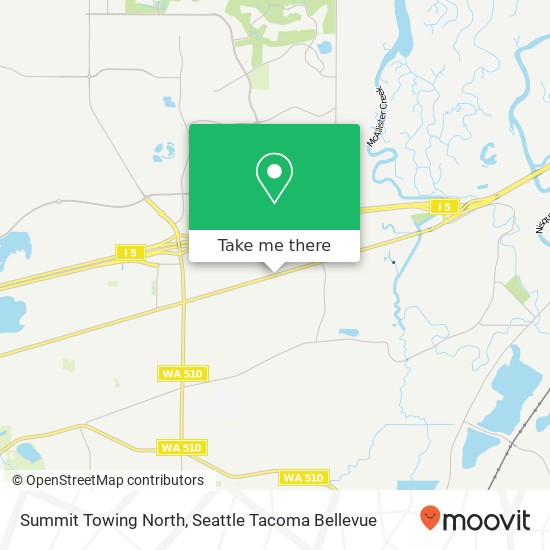 Summit Towing North map