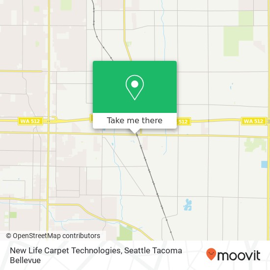 New Life Carpet Technologies map