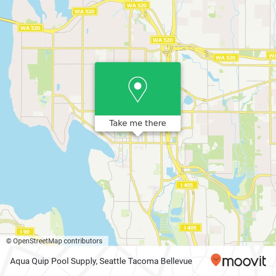 Aqua Quip Pool Supply map