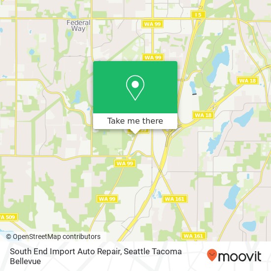 South End Import Auto Repair map