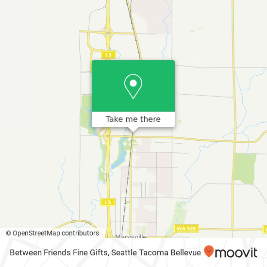 Between Friends Fine Gifts map