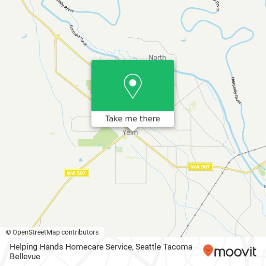 Mapa de Helping Hands Homecare Service