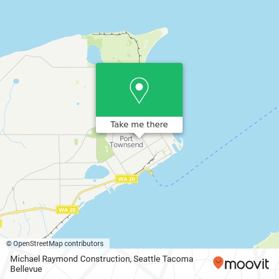 Mapa de Michael Raymond Construction