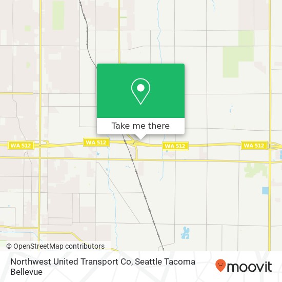 Northwest United Transport Co map