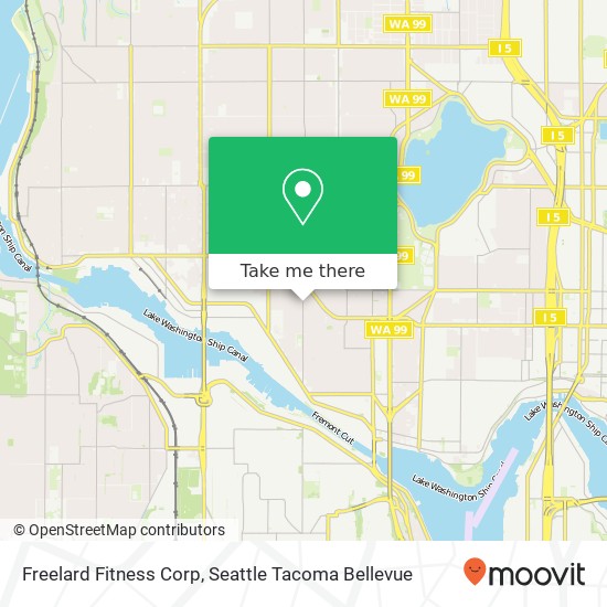 Freelard Fitness Corp map