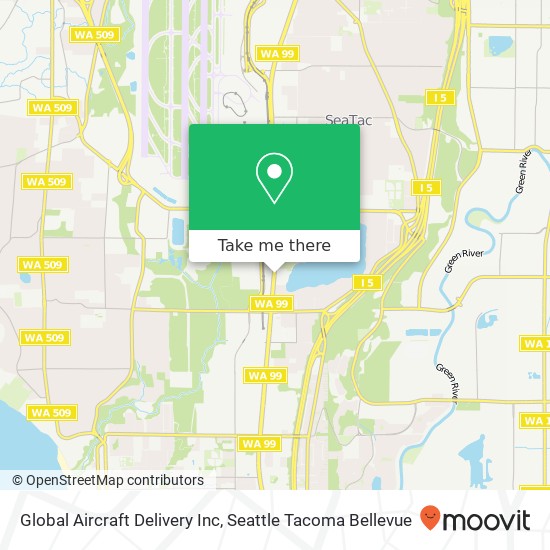 Mapa de Global Aircraft Delivery Inc