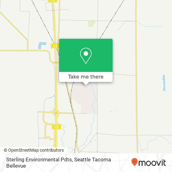 Sterling Environmental Pdts map