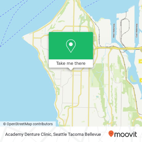 Academy Denture Clinic map