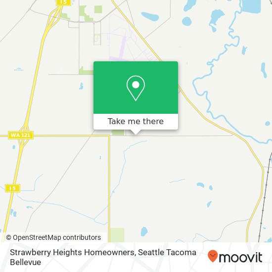 Mapa de Strawberry Heights Homeowners