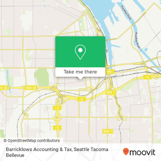 Barricklows Accounting & Tax map