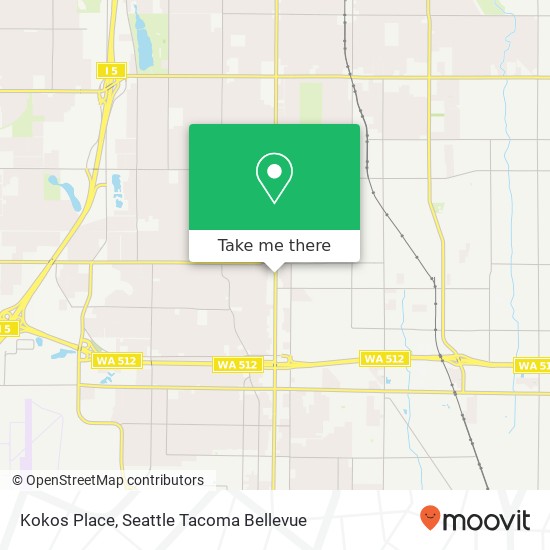 Kokos Place map