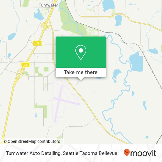 Tumwater Auto Detailing map