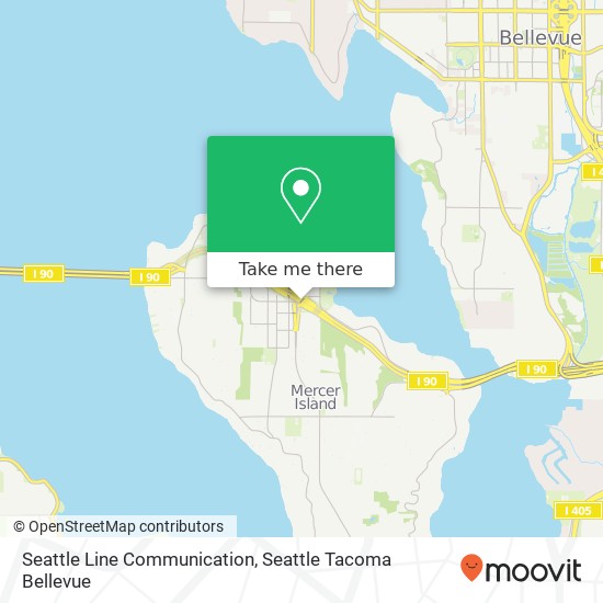 Mapa de Seattle Line Communication