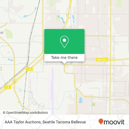 AAA Taylor Auctions map