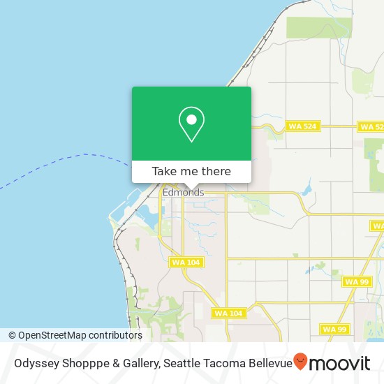 Odyssey Shopppe & Gallery map