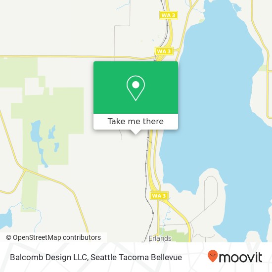 Mapa de Balcomb Design LLC