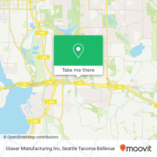 Glaser Manufacturing Inc map