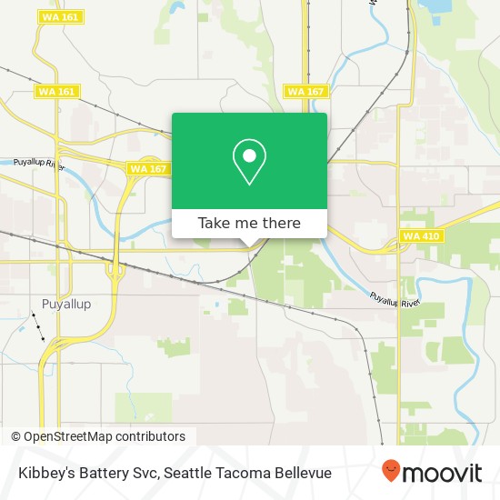 Kibbey's Battery Svc map