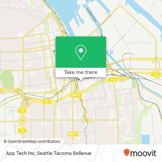 App Tech Inc map