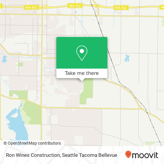 Ron Wines Construction map