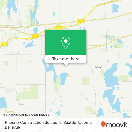 Phoenix Construction Solutions map