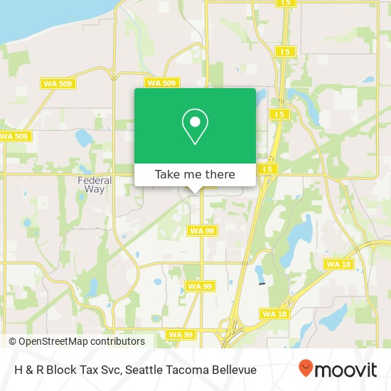 Mapa de H & R Block Tax Svc