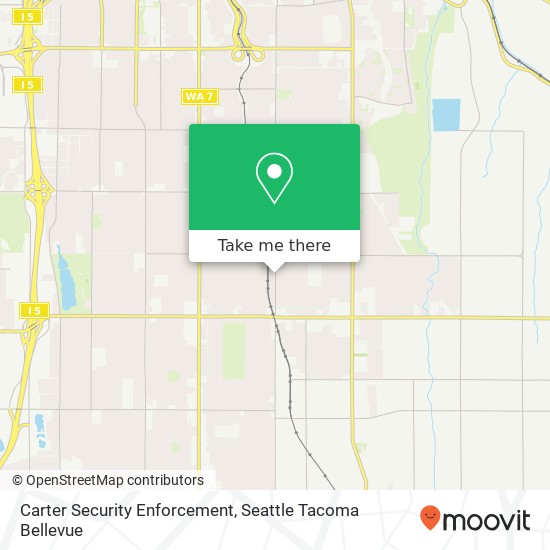 Mapa de Carter Security Enforcement