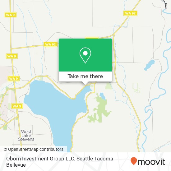 Oborn Investment Group LLC map