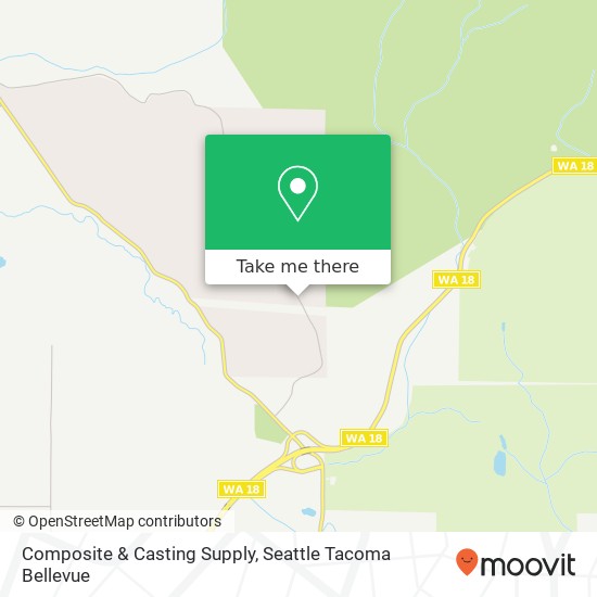 Composite & Casting Supply map