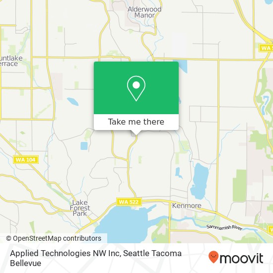 Applied Technologies NW Inc map