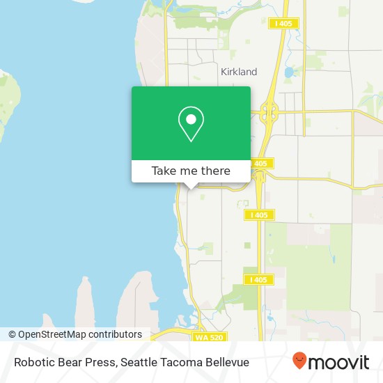 Robotic Bear Press map
